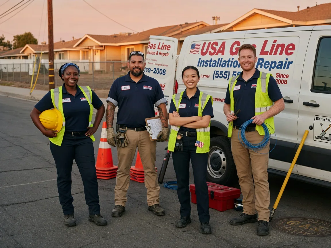 Gas Line Installation company in Delaware, IA